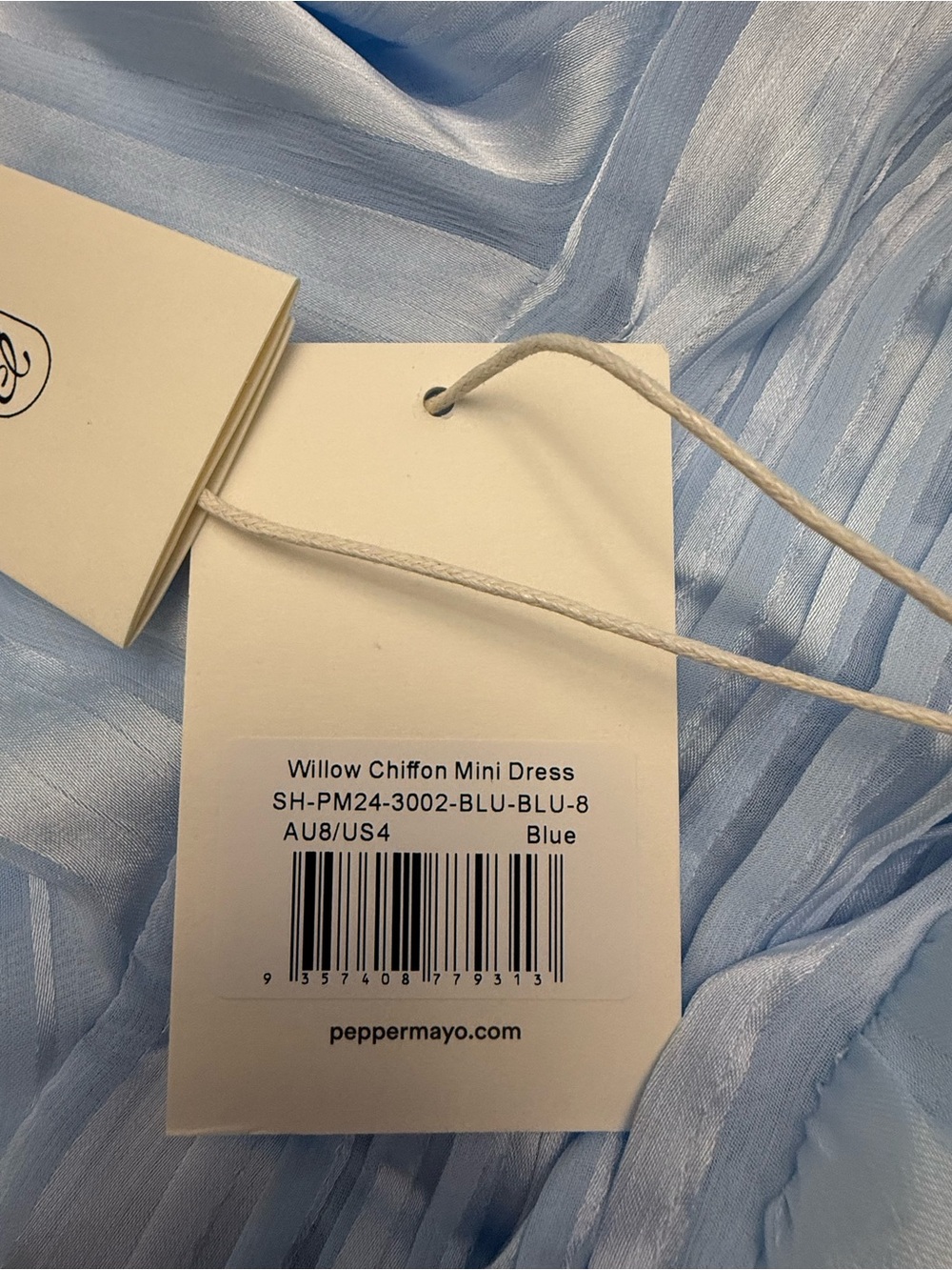 Peppermayo Willow Chiffon Mini Dress - Size 4 (NWT) - Picture 8 of 8